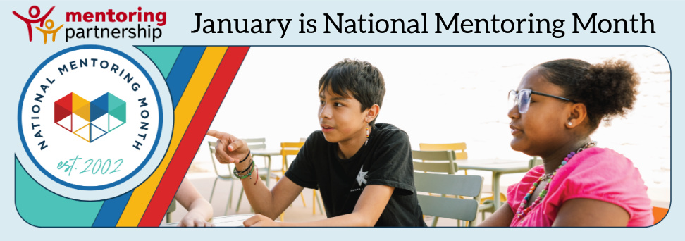 National Mentoring Month 2025 The Mentoring Partnership NMM 2025 Banner